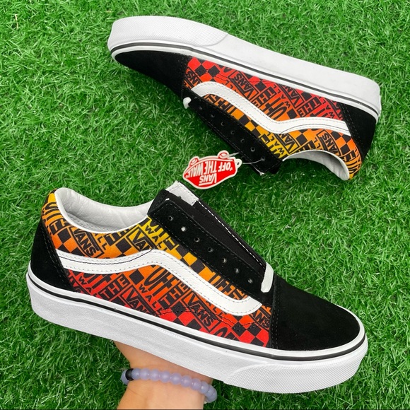 Vans Shoes - Vans Old Skool Logo Flame